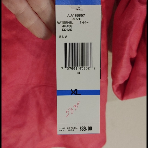 Jones NY Signature button up blouse - Picture 7 of 8